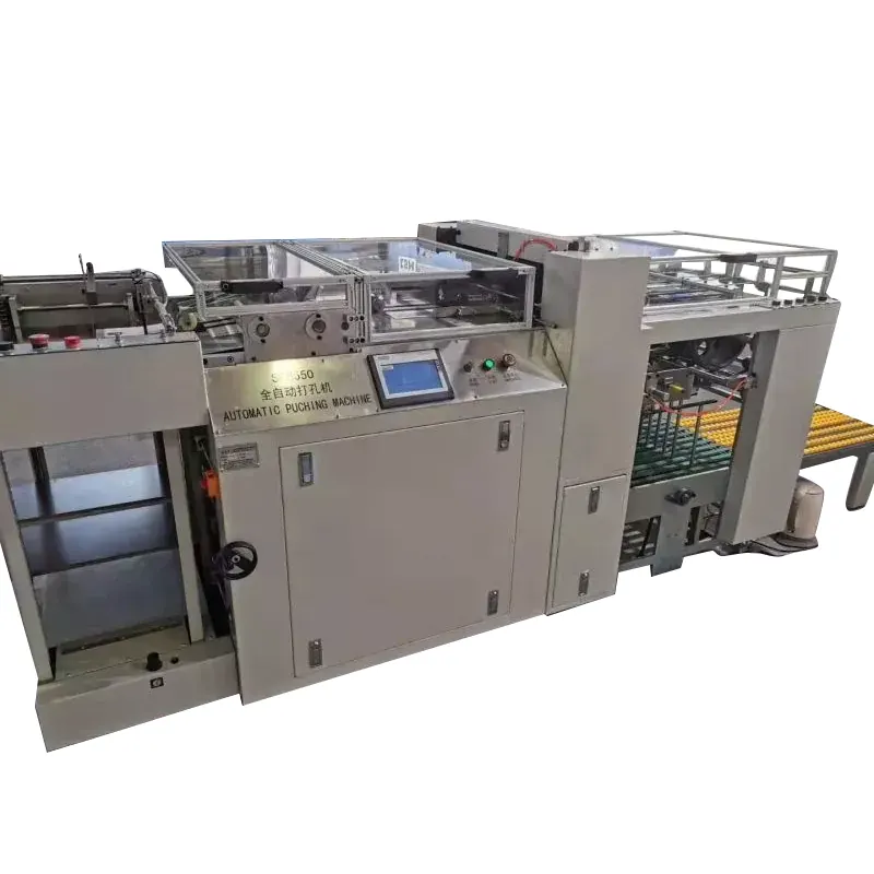 Máy đục lỗ tốc độ cao cho PP bìa cứng